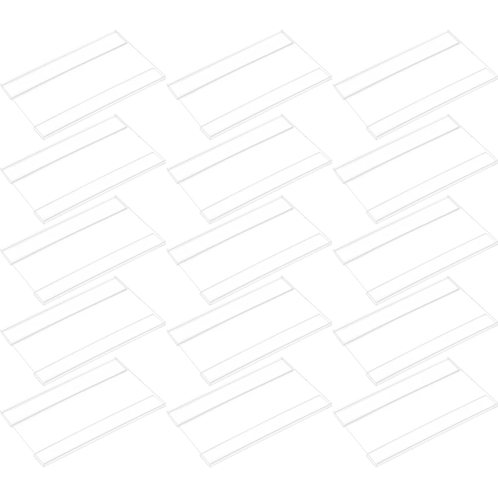 15Pcs Clear Acrylic Shelf Labels Holder for Shop Price Display Tag Sign Merch ise Retail Supermarket Label Holders Price Tag 
15Pcs Clear Acrylic Shelf Labels Holder for Shop Price Display Tag Sign Merch ise Retail Supermarket Label Holders Price Tag