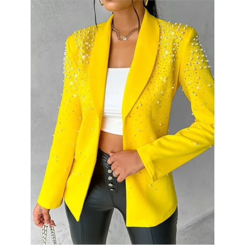 Autumn Spring New Women Turndown Collar Slim Coats SuitStreetwear Fashion Blazers Casual Long Sleeve Jacket Female's Wear
Autumn Spring New Women Turndown Collar Slim Coats SuitStreetwear Fashion Blazers Casual Long Sleeve Jacket Female's Wear