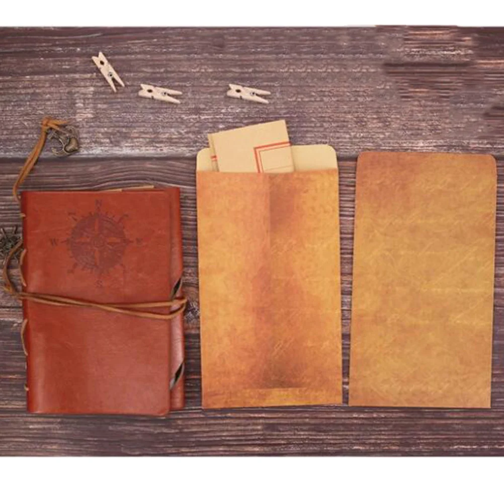 20Pcs Retro Kraft Paper Envelopes Vintage Thickened Printing European Style for Invitations Cards Wedding Birthday Gift Wrapping 
20Pcs Retro Kraft Paper Envelopes Vintage Thickened Printing European Style for Invitations Cards Wedding Birthday Gift Wrapping