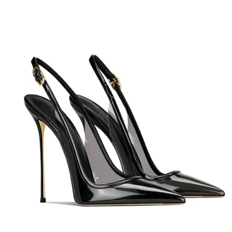 Bloomsteps/Нишевая женская обувь во французском стиле ретро с острым носком и открытой спиной, пикантные туфли на высоком каблуке с закрытым носком на шпильке и одним ремешком
Bloomsteps/Нишевая женская обувь во французском стиле ретро с острым носком и открытой спиной, пикантные туфли на высоком каблуке с закрытым носком на шпильке и одним ремешком