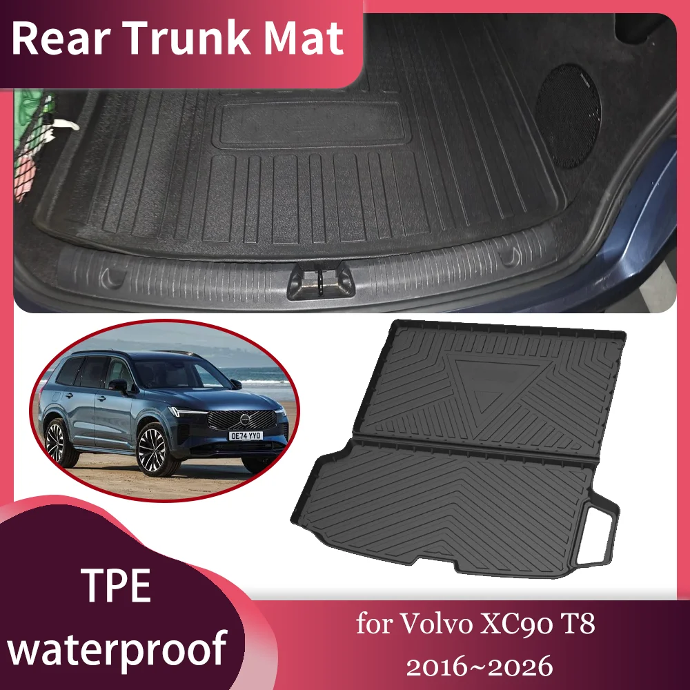 Car Trunk Mat for Volvo XC90 T8 2016~2026 2017 2018 2019 2020 TPE Waterproof inside Liner Trunk Protect Pad Rear Tray Accessorie
Car Trunk Mat for Volvo XC90 T8 2016~2026 2017 2018 2019 2020 TPE Waterproof inside Liner Trunk Protect Pad Rear Tray Accessorie