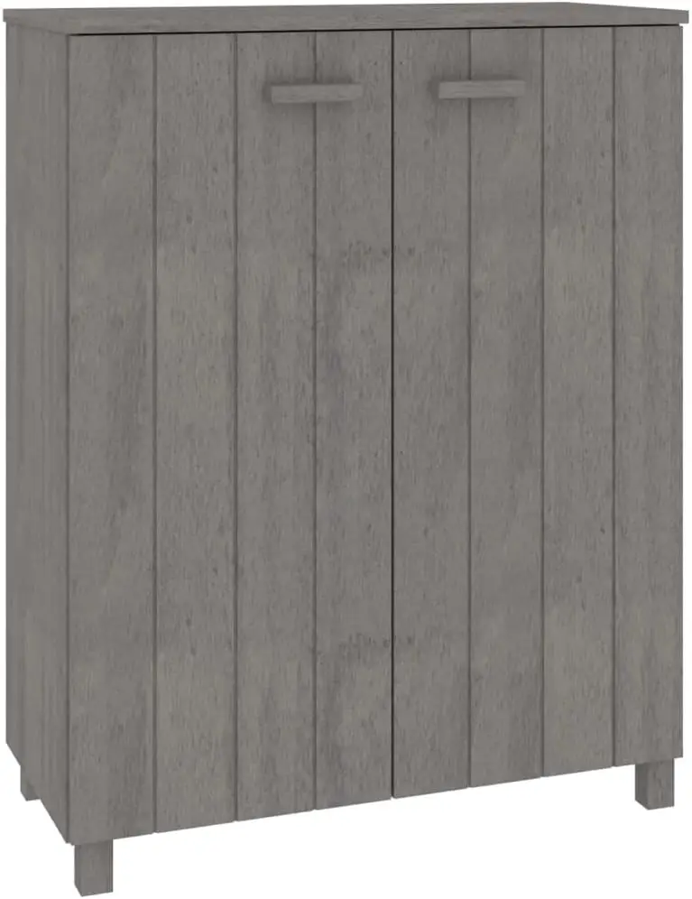HAMAR Solid Wood Pine Shoe Cabinet, Light Gray, 33.5" x 15.7" x 42.5" with Wooden Handles, Multiple Shelves, Perfect fo
HAMAR Solid Wood Pine Shoe Cabinet, Light Gray, 33.5" x 15.7" x 42.5" with Wooden Handles, Multiple Shelves, Perfect fo
