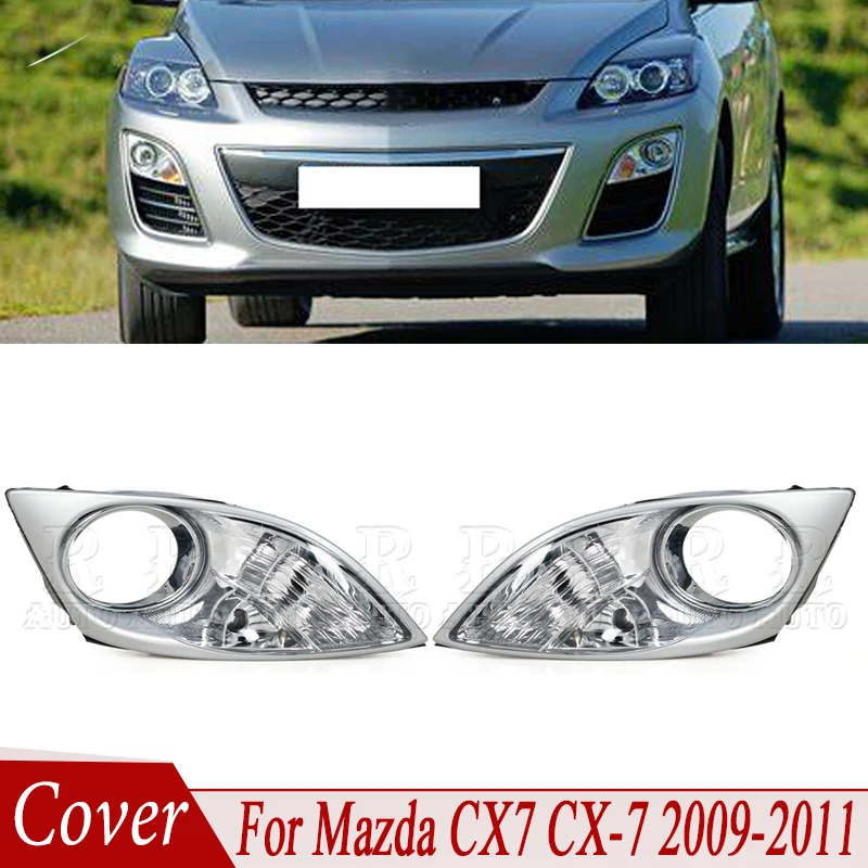 Front Bumper Fog Light Cover Fog Lamp Frame Turn Signal Light For Mazda CX7 CX-7 2009 2010 2011 For Car Auto Parts Cover Trim
Front Bumper Fog Light Cover Fog Lamp Frame Turn Signal Light For Mazda CX7 CX-7 2009 2010 2011 For Car Auto Parts Cover Trim