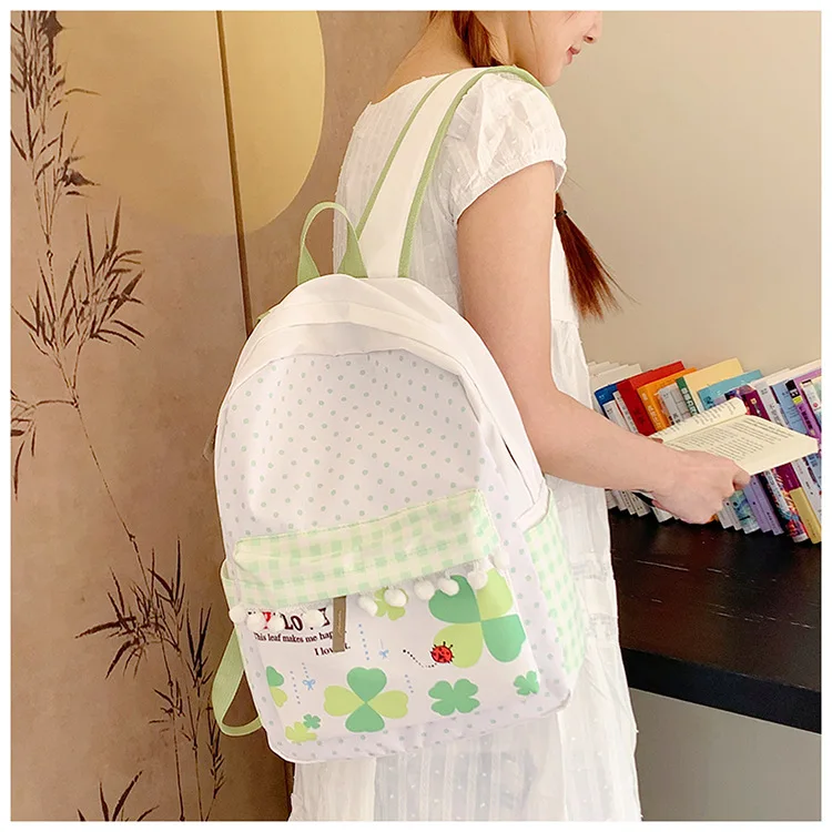 Japanese Cute Backpack for Women Fresh and Versatile for College Students Korean Computer Bag for Daily Commuting
Japanese Cute Backpack for Women Fresh and Versatile for College Students Korean Computer Bag for Daily Commuting