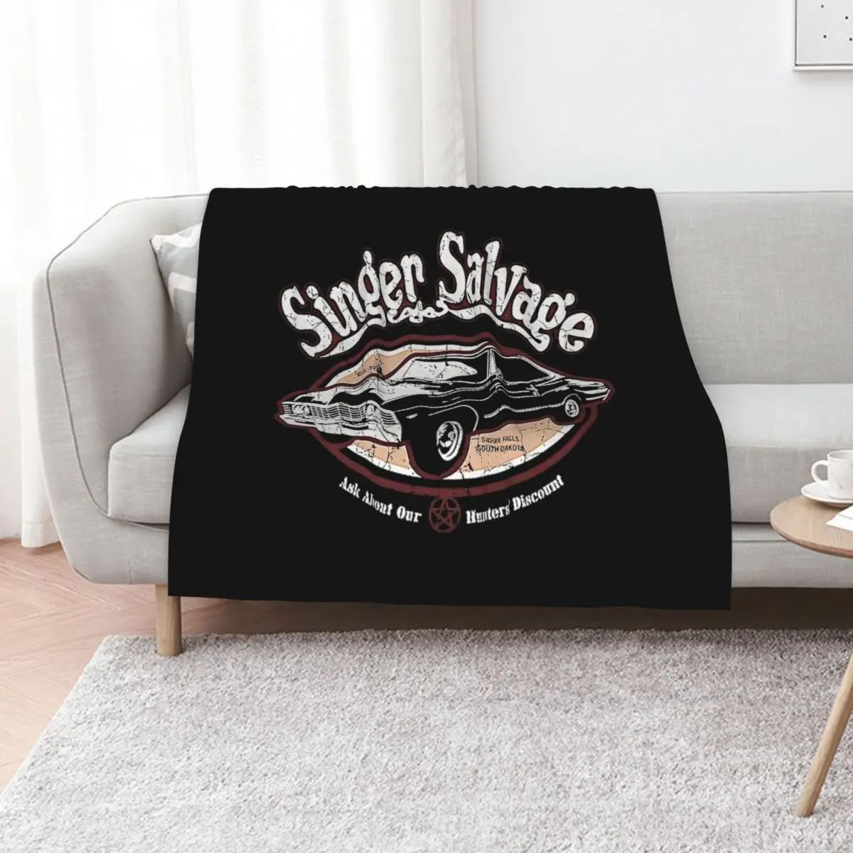 Supernatural Impala Singer Salvage SPN T-Shirt Throw Blanket cosplay anime Luxury For Baby For Sofa Thin Blankets
Supernatural Impala Singer Salvage SPN T-Shirt Throw Blanket cosplay anime Luxury For Baby For Sofa Thin Blankets