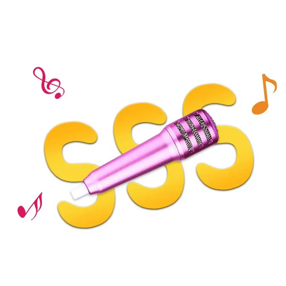 Fashion Design Mini Wired Microphone for Music Lover KTV Party Home for IOS Laptop Tablet Use (Rosy)
Fashion Design Mini Wired Microphone for Music Lover KTV Party Home for IOS Laptop Tablet Use (Rosy)