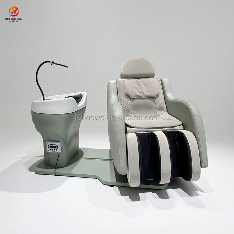 Luxury Salon Combo: Shampoo Unit & Foot Massage Chair
Luxury Salon Combo: Shampoo Unit & Foot Massage Chair