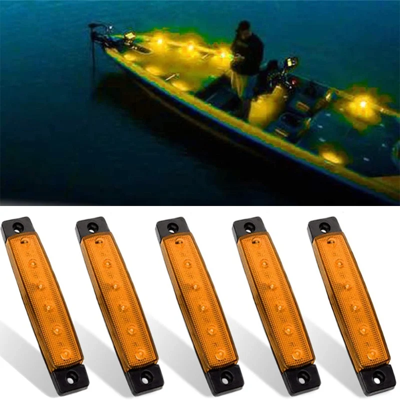 5PCS Marine Lights 12V Waterproof Marine Navigation Lights Stern Light For Ship Kayaking
5PCS Marine Lights 12V Waterproof Marine Navigation Lights Stern Light For Ship Kayaking