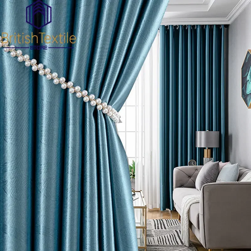 Elegant Luxury Blackout, Sunshade and Heat Insulation, Simple and Fresh Bedroom Balcony Finished Curtains
Elegant Luxury Blackout, Sunshade and Heat Insulation, Simple and Fresh Bedroom Balcony Finished Curtains