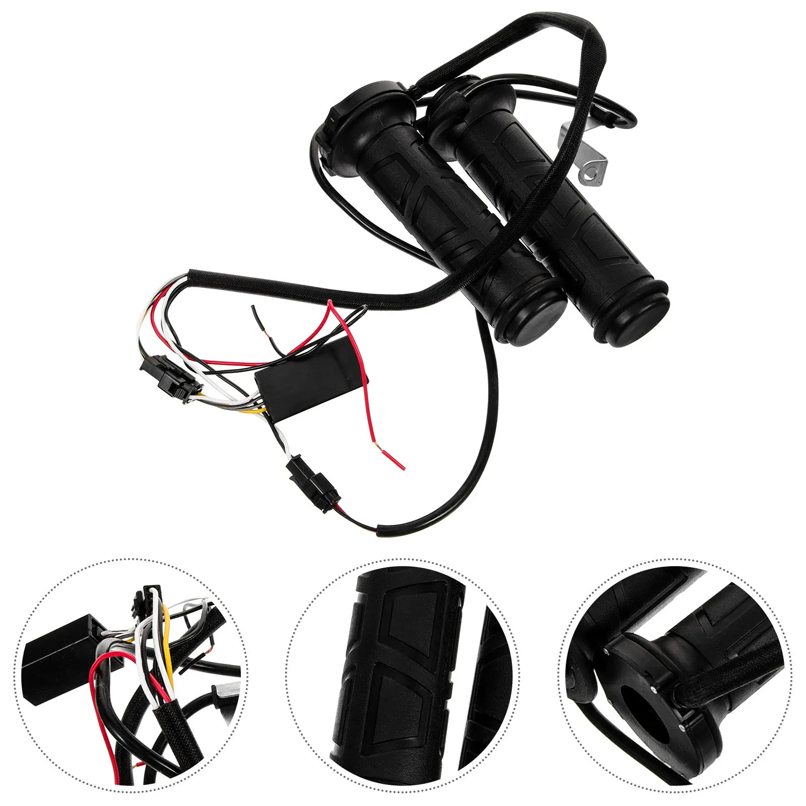 1Pair Heated Handlebar Motorcycle Motorbike Electric Heated Grip Durable Comfortable Adjustable Temperature Winter Warmer
1Pair Heated Handlebar Motorcycle Motorbike Electric Heated Grip Durable Comfortable Adjustable Temperature Winter Warmer