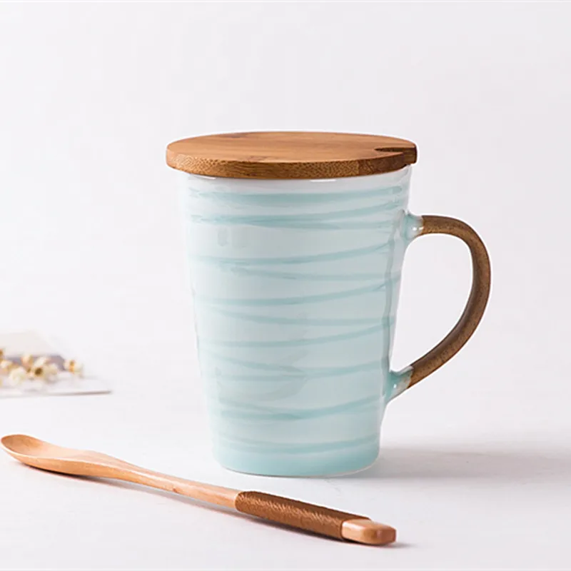 ★Jingdezhen Ceramic Misty Blue Clay with Handle with Cover Spoon Scented Tea Cup Coffee Cup Handmade Creative Couple Gift Cup
★Jingdezhen Ceramic Misty Blue Clay with Handle with Cover Spoon Scented Tea Cup Coffee Cup Handmade Creative Couple Gift Cup