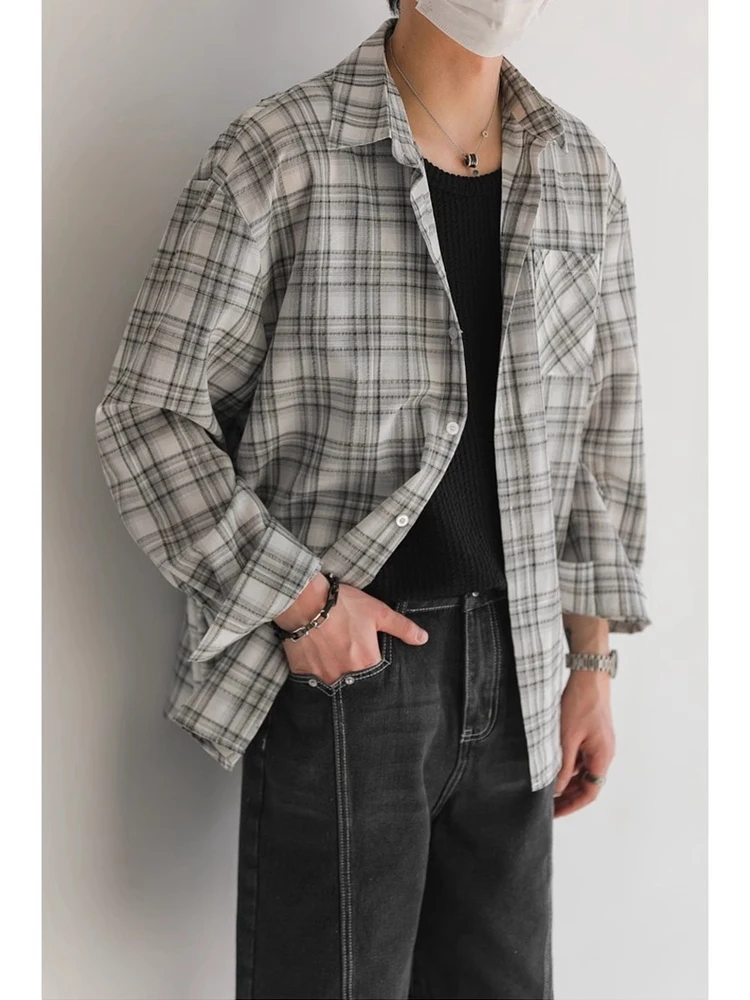 Summer Men's Plaid Loose Long Sleeve Sun Protection Shirt Cleanfit American Style Retro Outerwear Polyester Nylon Composite F...
Summer Men's Plaid Loose Long Sleeve Sun Protection Shirt Cleanfit American Style Retro Outerwear Polyester Nylon Composite F...
