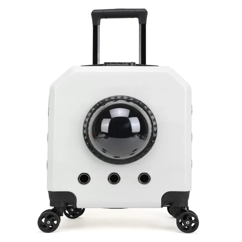 Pet Travel Box Aviation Box Outdoor Cat And Dog Trolley Case Multi-functional Breathable And Transparent Pet Accessories
Pet Travel Box Aviation Box Outdoor Cat And Dog Trolley Case Multi-functional Breathable And Transparent Pet Accessories