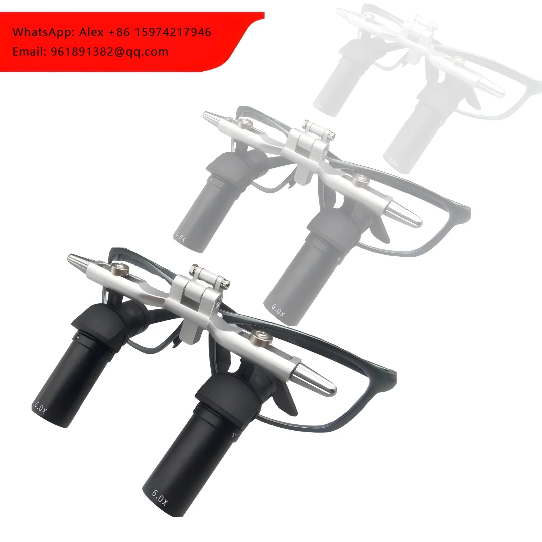 Hospital Clinic Surgical 6x Magnification Deflection Dental Lab Loupe Ergo TTL Prismatic Loupes Dental Loupes With Light
Hospital Clinic Surgical 6x Magnification Deflection Dental Lab Loupe Ergo TTL Prismatic Loupes Dental Loupes With Light
