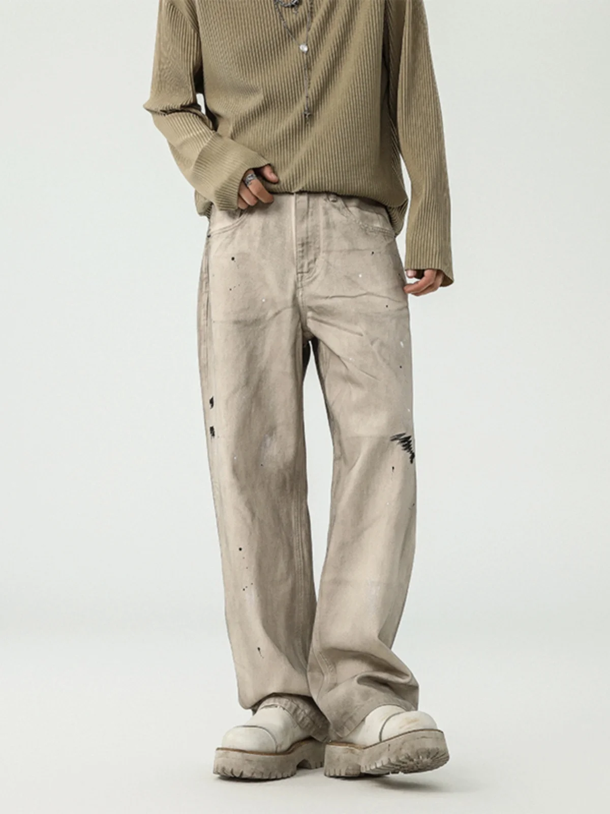 Джинсы Bla Armada в американском ретро-стиле, мужские, свободные, прямые, широкие, в пол, модные, брендовые, длинные брюки, хлопковые, повседневные
Джинсы Bla Armada в американском ретро-стиле, мужские, свободные, прямые, широкие, в пол, модные, брендовые, длинные брюки, хлопковые, повседневные