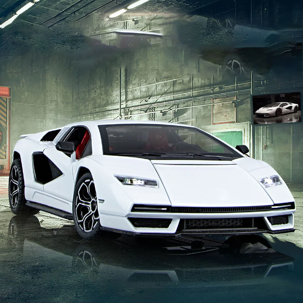 Car model scale 1:24 Lamborghini Street car version Simulate alloy car model ornaments Sports car model Automotive Interior
Car model scale 1:24 Lamborghini Street car version Simulate alloy car model ornaments Sports car model Automotive Interior