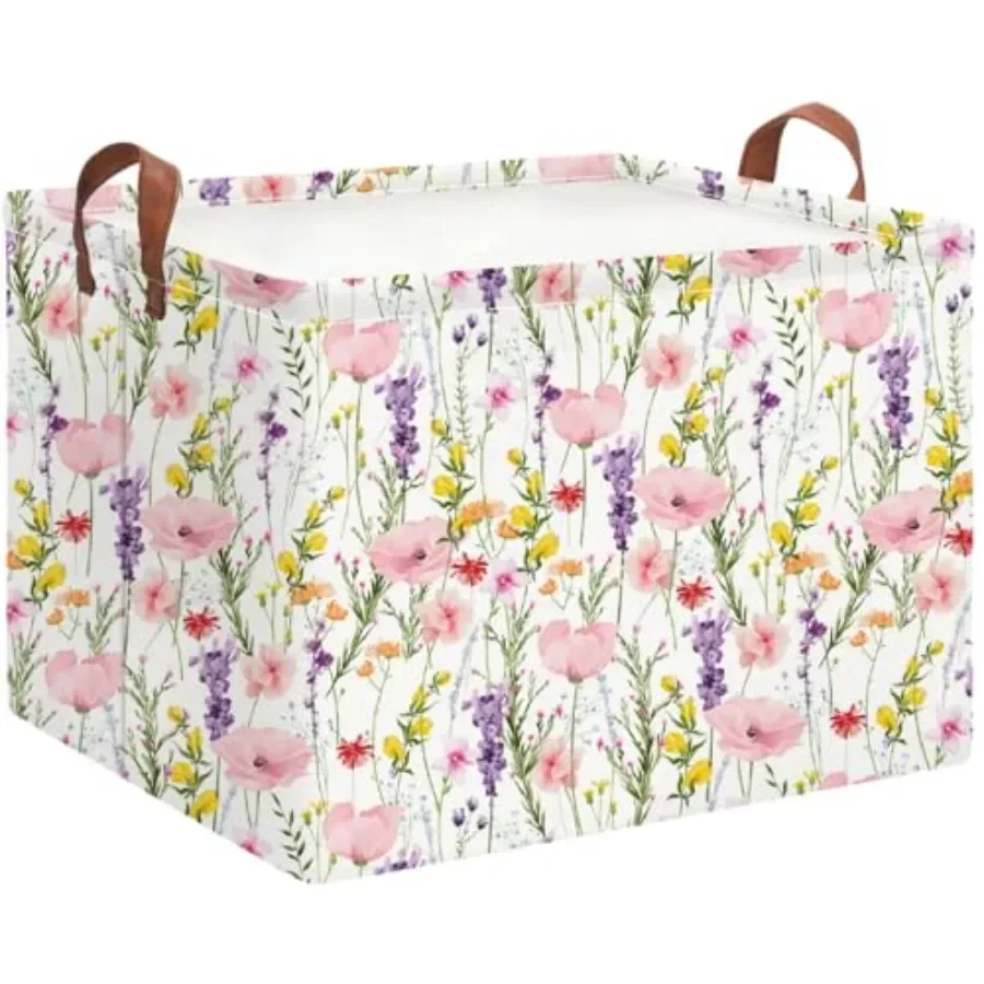 Rectangle Storage Basket with Handles, Collapsible Storage Bin, Books Box, Gift Basket Flowering Shrubs
Rectangle Storage Basket with Handles, Collapsible Storage Bin, Books Box, Gift Basket Flowering Shrubs