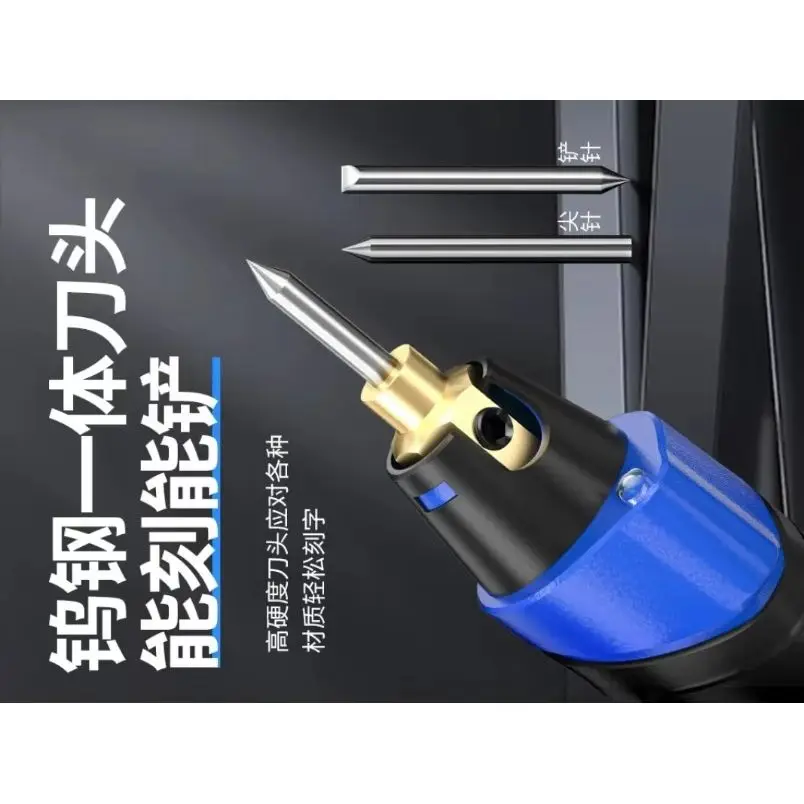 220V 25W Speed Adjustable Electric Engraving Pen Handheld Metal Lettering and Marking Machine Stone Concrete Engraving Machine
220V 25W Speed Adjustable Electric Engraving Pen Handheld Metal Lettering and Marking Machine Stone Concrete Engraving Machine