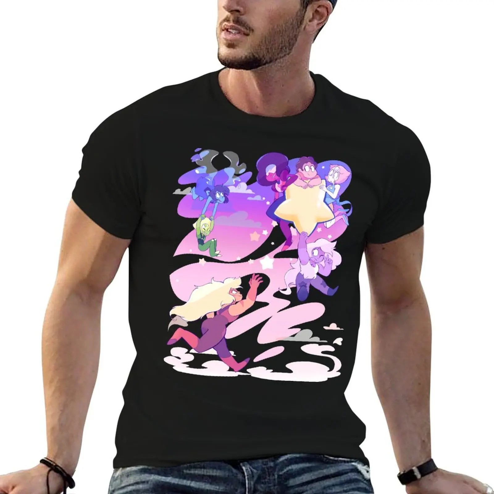 Star ride gems T-Shirt anime tshirt man t shirts high quality luxury brand t shirt man cotton T-shirt
Star ride gems T-Shirt anime tshirt man t shirts high quality luxury brand t shirt man cotton T-shirt