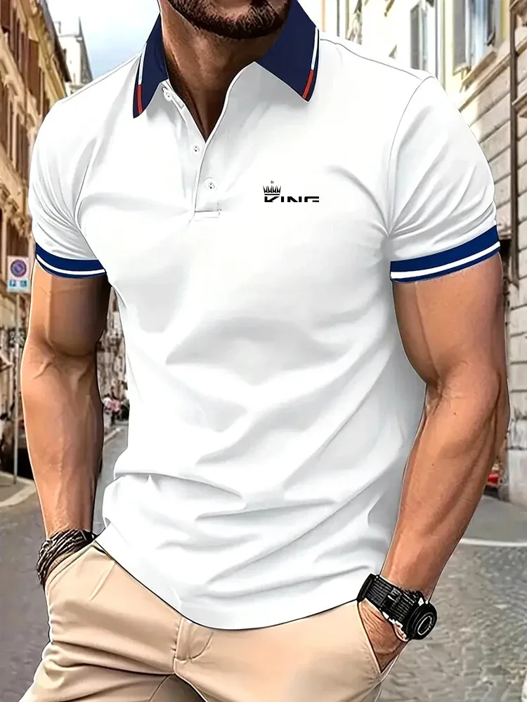 Men's Casual short-sleeved Polo Shirt Is classic, Fashionable And Slimming
Men's Casual short-sleeved Polo Shirt Is classic, Fashionable And Slimming
