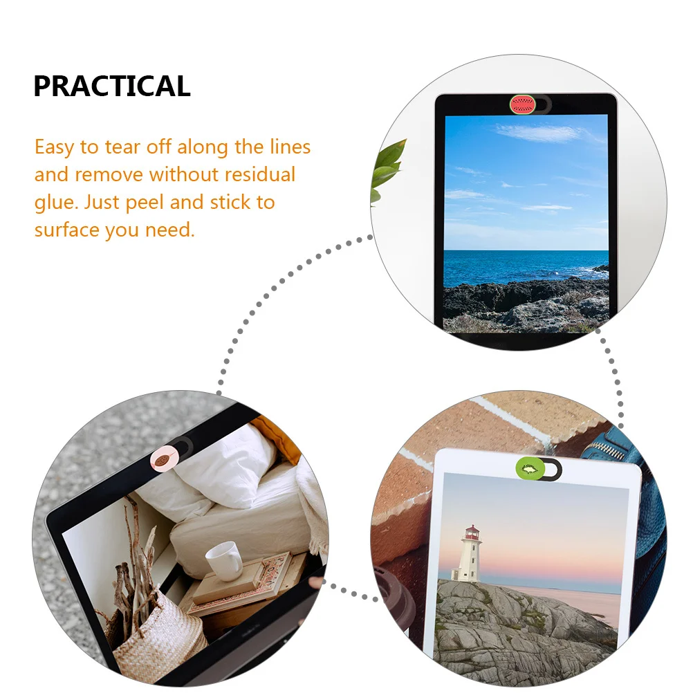 6Pcs Ultra Thin Camera Covers Slide Privacy Webcam Covers for Laptop Phone Computer Decorative Security Protection
6Pcs Ultra Thin Camera Covers Slide Privacy Webcam Covers for Laptop Phone Computer Decorative Security Protection