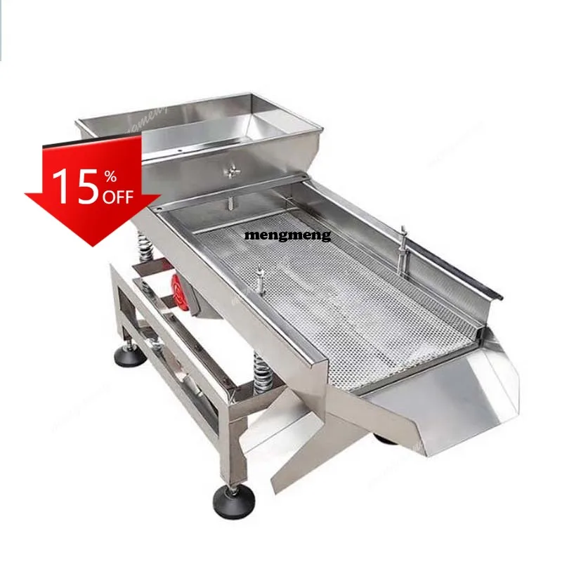 Вибрационный грохот E132 для пищевых продуктов, одно- и двухслойный, электрический, для крупнозернистых материалов
Вибрационный грохот E132 для пищевых продуктов, одно- и двухслойный, электрический, для крупнозернистых материалов