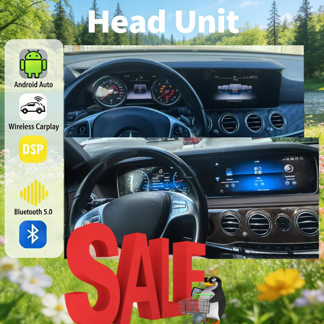 LHD/RHD 12.3 Inches For Mercedes-Benz S W222 2014-2017 2018-2023 Car Radio Android Auto Wireless Carplay GPS Navigation Unit NEW
LHD/RHD 12.3 Inches For Mercedes-Benz S W222 2014-2017 2018-2023 Car Radio Android Auto Wireless Carplay GPS Navigation Unit NEW