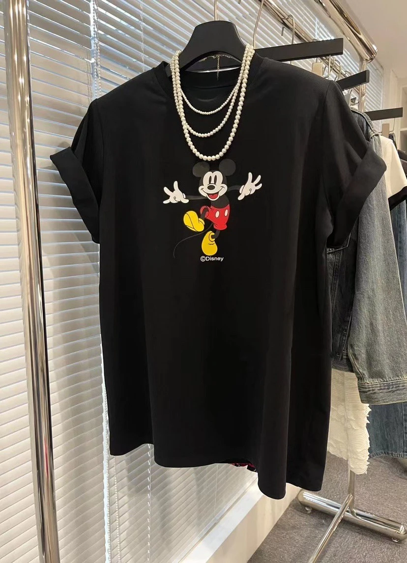 Mickey Printed Pure Cotton T-shirts for Men and Women, High-quality Children's and Parent-child Short Sleeves
Mickey Printed Pure Cotton T-shirts for Men and Women, High-quality Children's and Parent-child Short Sleeves