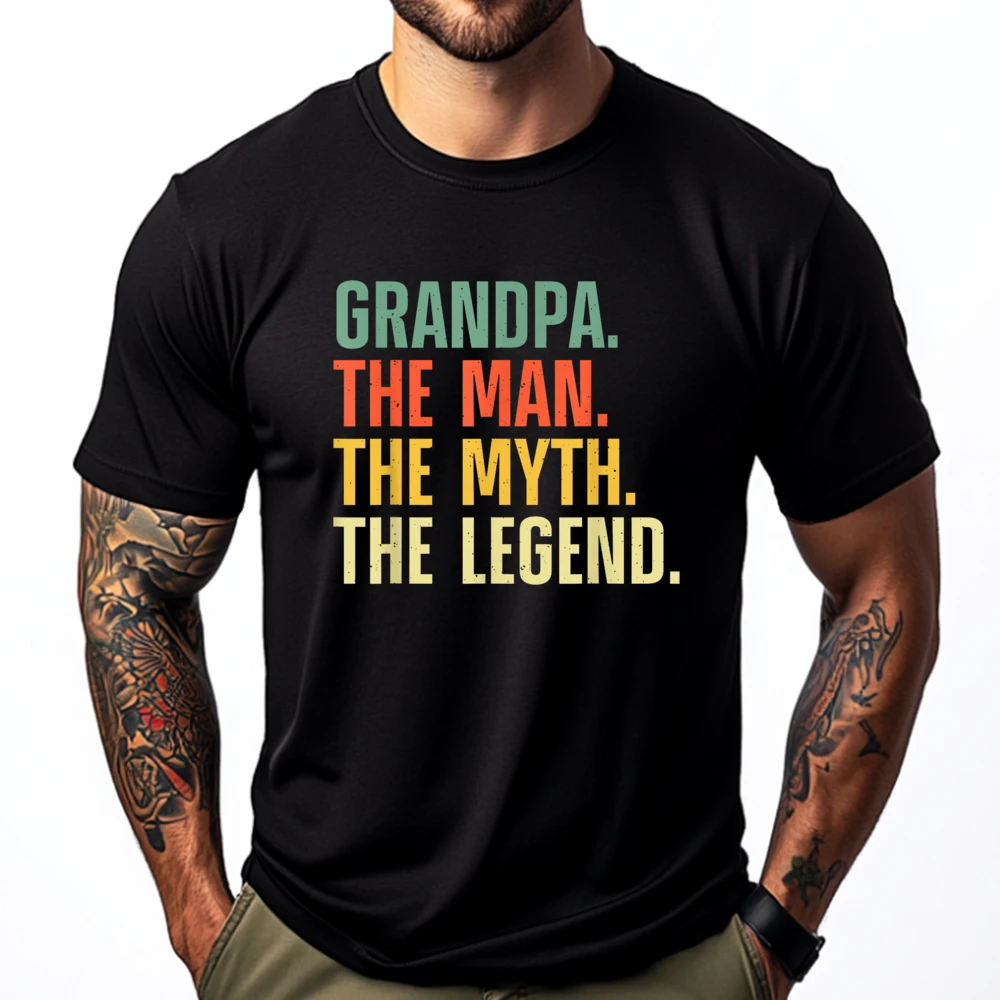 Grandpa Art For Grandfather Papa Papi From Grandkids Grandpa White T Shirt Men Men Clothes Printing
Grandpa Art For Grandfather Papa Papi From Grandkids Grandpa White T Shirt Men Men Clothes Printing