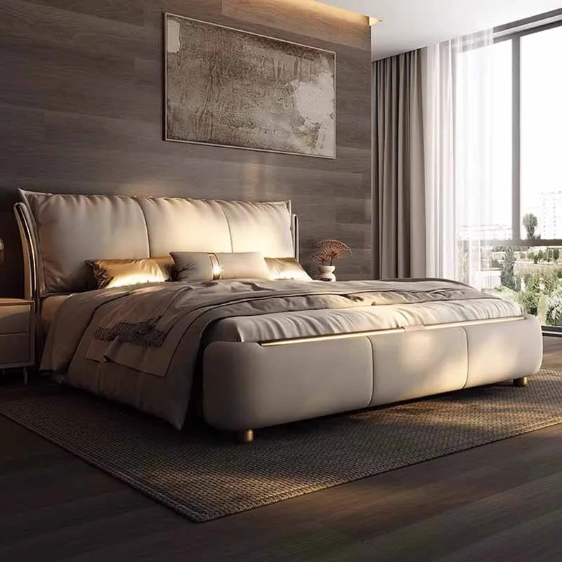 European Bedroom Double Bed Soft Kawaii Elastic Wooden Upholstered Luxury Beds Queen Twin Modern Camas De Dormitorio Furniture
European Bedroom Double Bed Soft Kawaii Elastic Wooden Upholstered Luxury Beds Queen Twin Modern Camas De Dormitorio Furniture