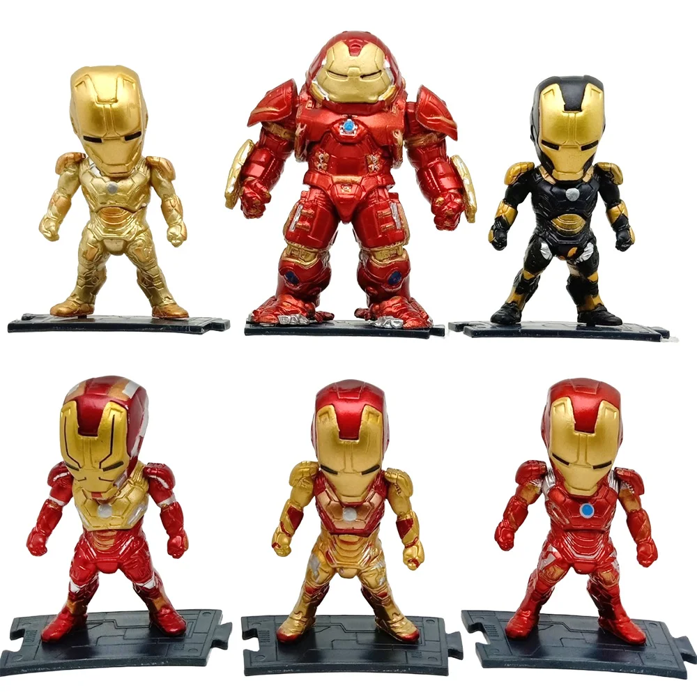 6pcs Marvel Avengers Action Figures Set - Spiderman Hulk Captain America Iron Man Thor - Anime Model Toy Dolls for Christmas Gif
6pcs Marvel Avengers Action Figures Set - Spiderman Hulk Captain America Iron Man Thor - Anime Model Toy Dolls for Christmas Gif