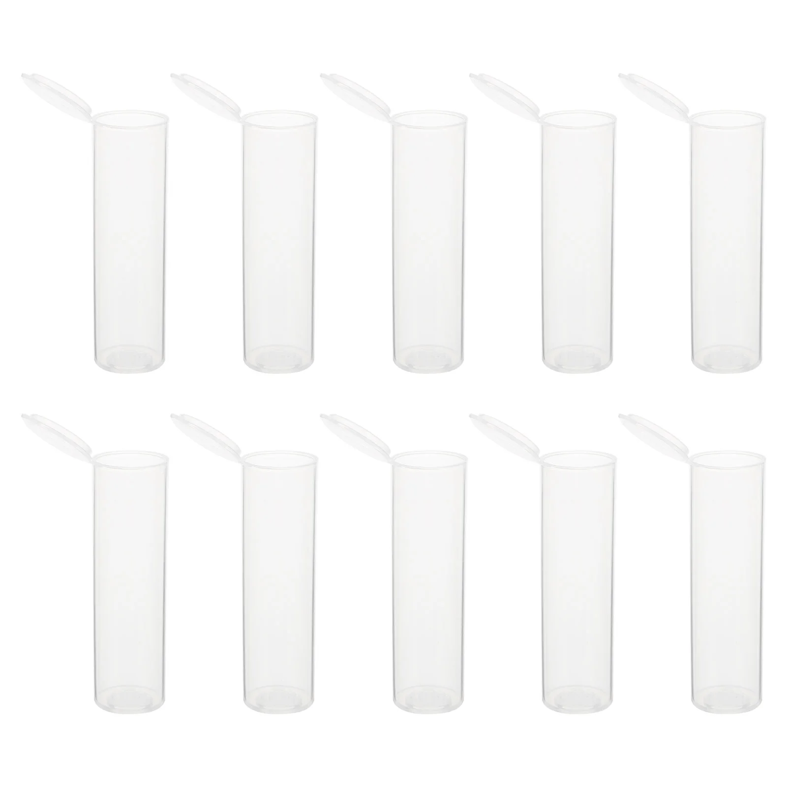 30 Pcs Top Storage Container Clear Plastic Tubes Sealed Packaging Bead Tube Home Office School Food Stationery Cosmetics
30 Pcs Top Storage Container Clear Plastic Tubes Sealed Packaging Bead Tube Home Office School Food Stationery Cosmetics