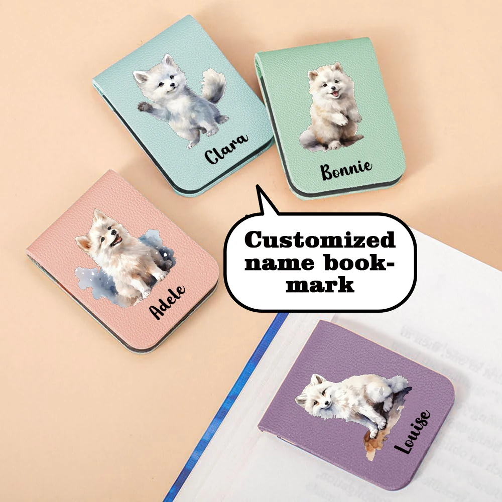 1 personalized PU leather magnetic bookmark PU leather pages with magnetic buckles Book Fans Gift (Birthday/Graduation Gift) -
1 personalized PU leather magnetic bookmark PU leather pages with magnetic buckles Book Fans Gift (Birthday/Graduation Gift) -