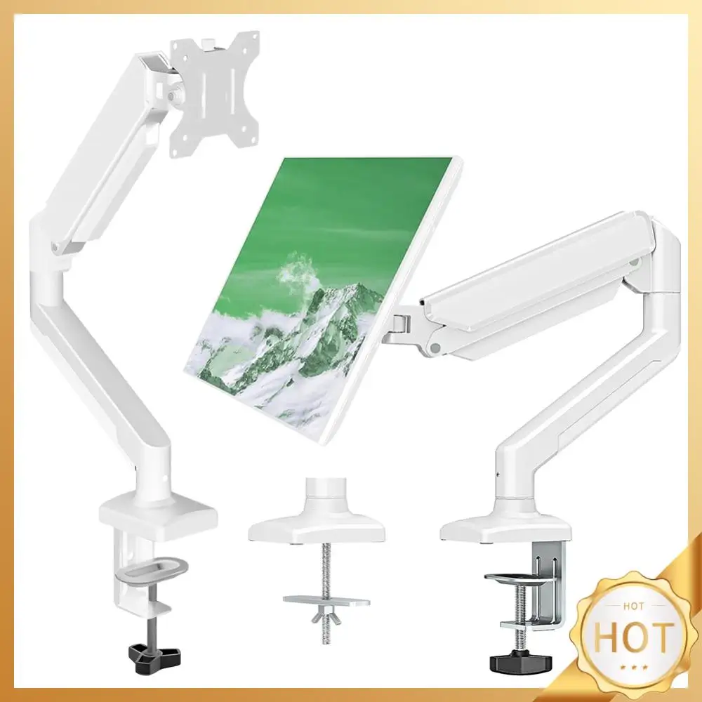 Single Monitor Arm Adjustable Gas Spring Desktop Monitor Stand Full Motion Swivel Computer Screen Mount for Home Office
Single Monitor Arm Adjustable Gas Spring Desktop Monitor Stand Full Motion Swivel Computer Screen Mount for Home Office