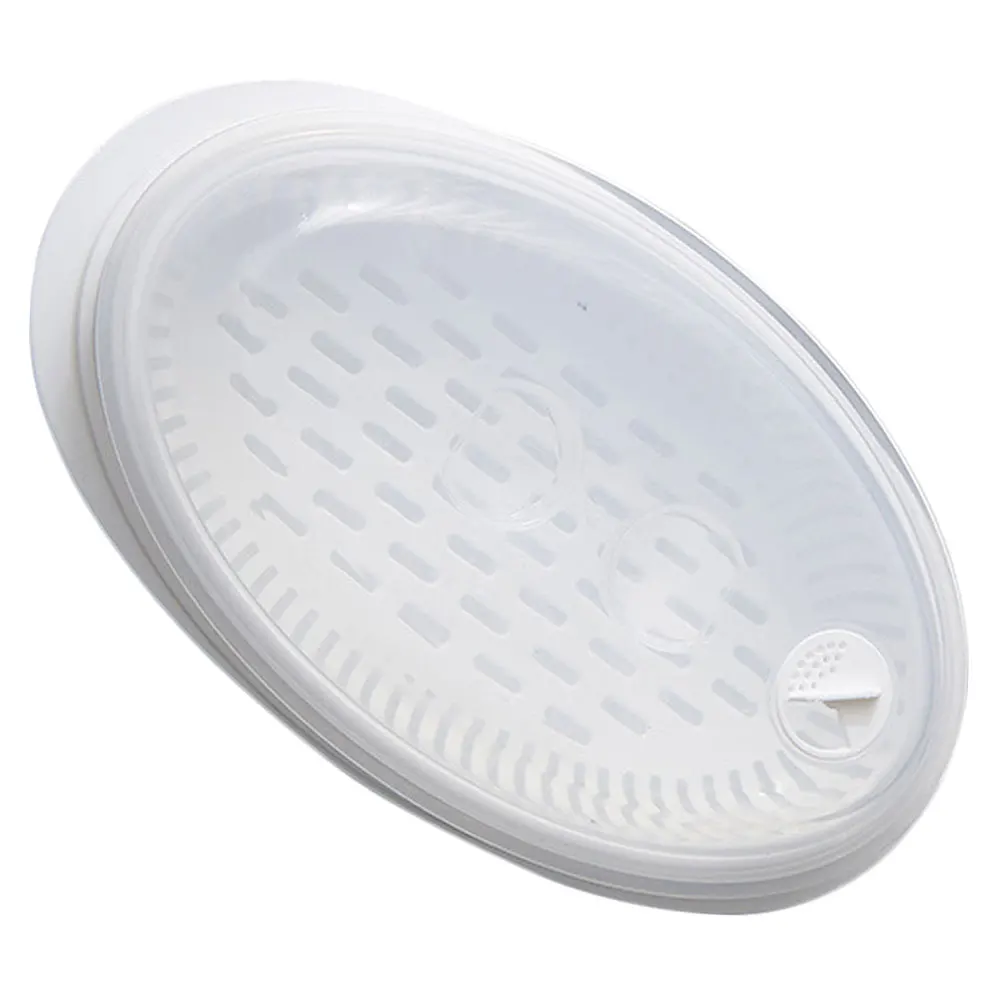 1pc Grade PP Steamer Basket Microwave Oven Steamer High Capacity Microwave Safe Fish Steaming Plate Eco Friendly
1pc Grade PP Steamer Basket Microwave Oven Steamer High Capacity Microwave Safe Fish Steaming Plate Eco Friendly