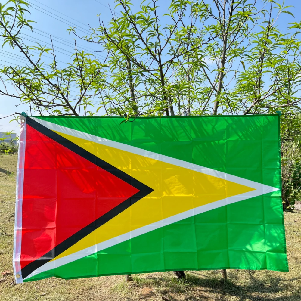 Флаг Гайаны CZY 90X150 см, высококачественный подвесной флаг из полиэстера GUY GY, флаг Гайаны сотрудничества для украшения
Флаг Гайаны CZY 90X150 см, высококачественный подвесной флаг из полиэстера GUY GY, флаг Гайаны сотрудничества для украшения