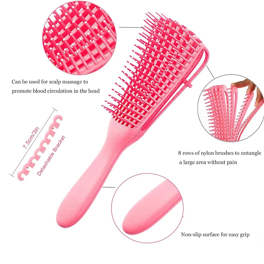 1Pc Detangling Brush for Afro America/African Hair Textured 3a to 4c Kinky Wavy/CurlyLong Hair, Knots Detangler Easy to Clean hair comb men
1Pc Detangling Brush for Afro America/African Hair Textured 3a to 4c Kinky Wavy/CurlyLong Hair, Knots Detangler Easy to Clean hair comb men