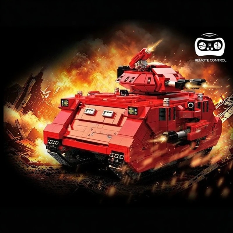 Remote Control Military Tank Brick Kit, Detailed Armored Combat Vehicle Small Brick Desktop Display Collection
Remote Control Military Tank Brick Kit, Detailed Armored Combat Vehicle Small Brick Desktop Display Collection