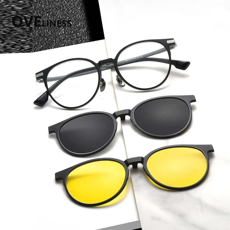 2025 eyeglasses frame men Women Polarized Clip On Sunglasses Fashion Round TR90 Optical Glasses Frame Female Sunshades Eyewear
2025 eyeglasses frame men Women Polarized Clip On Sunglasses Fashion Round TR90 Optical Glasses Frame Female Sunshades Eyewear