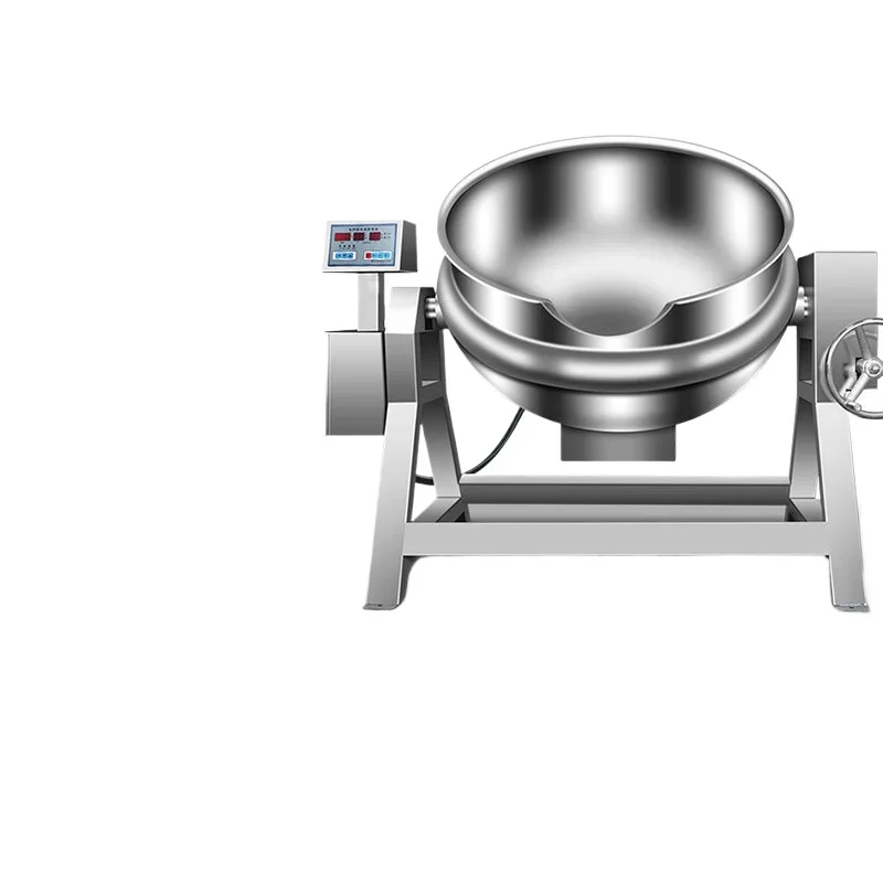 Sandwich pot Commercial large electric heating hot pot base frying machine, chili sauce planetary automatic
Sandwich pot Commercial large electric heating hot pot base frying machine, chili sauce planetary automatic