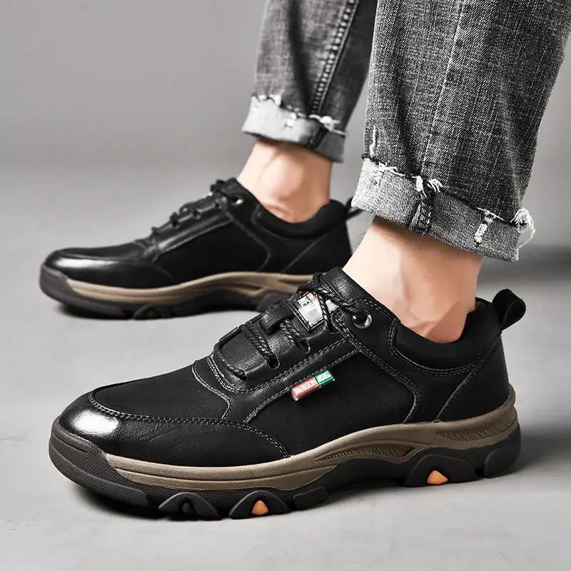 2024 Business Comfort Men's Shoes Simple versatile leather footwear Casual outdoor anti slip loafers male new comfortable flat
2024 Business Comfort Men's Shoes Simple versatile leather footwear Casual outdoor anti slip loafers male new comfortable flat