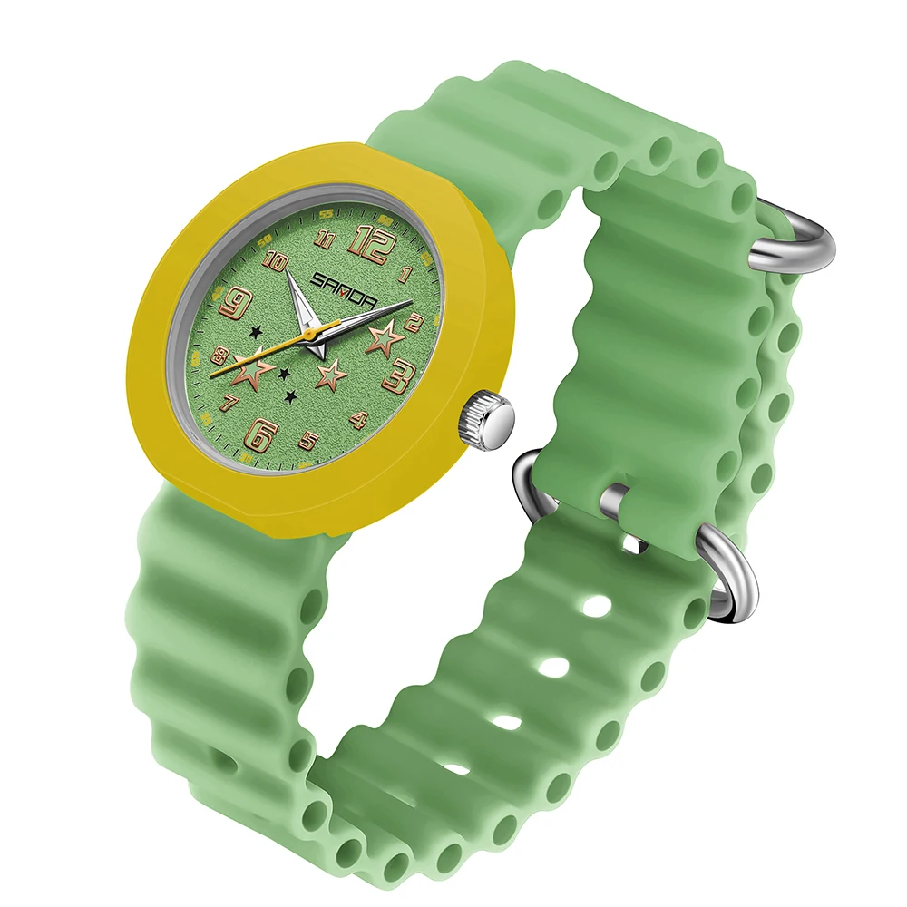 SANDA Trendy Women's Casual Special Design Waterproof Quartz Silicone Watch Gift for Ladies Wristwatch
SANDA Trendy Women's Casual Special Design Waterproof Quartz Silicone Watch Gift for Ladies Wristwatch