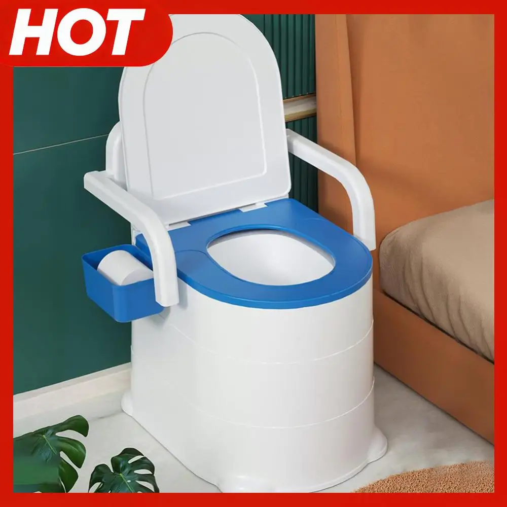 Bedside Commode Portable Squat Toilet Non Slip Bedside Toilet Odor Sealed Portable Commode Toilet with Armrest for Bedroom
Bedside Commode Portable Squat Toilet Non Slip Bedside Toilet Odor Sealed Portable Commode Toilet with Armrest for Bedroom
