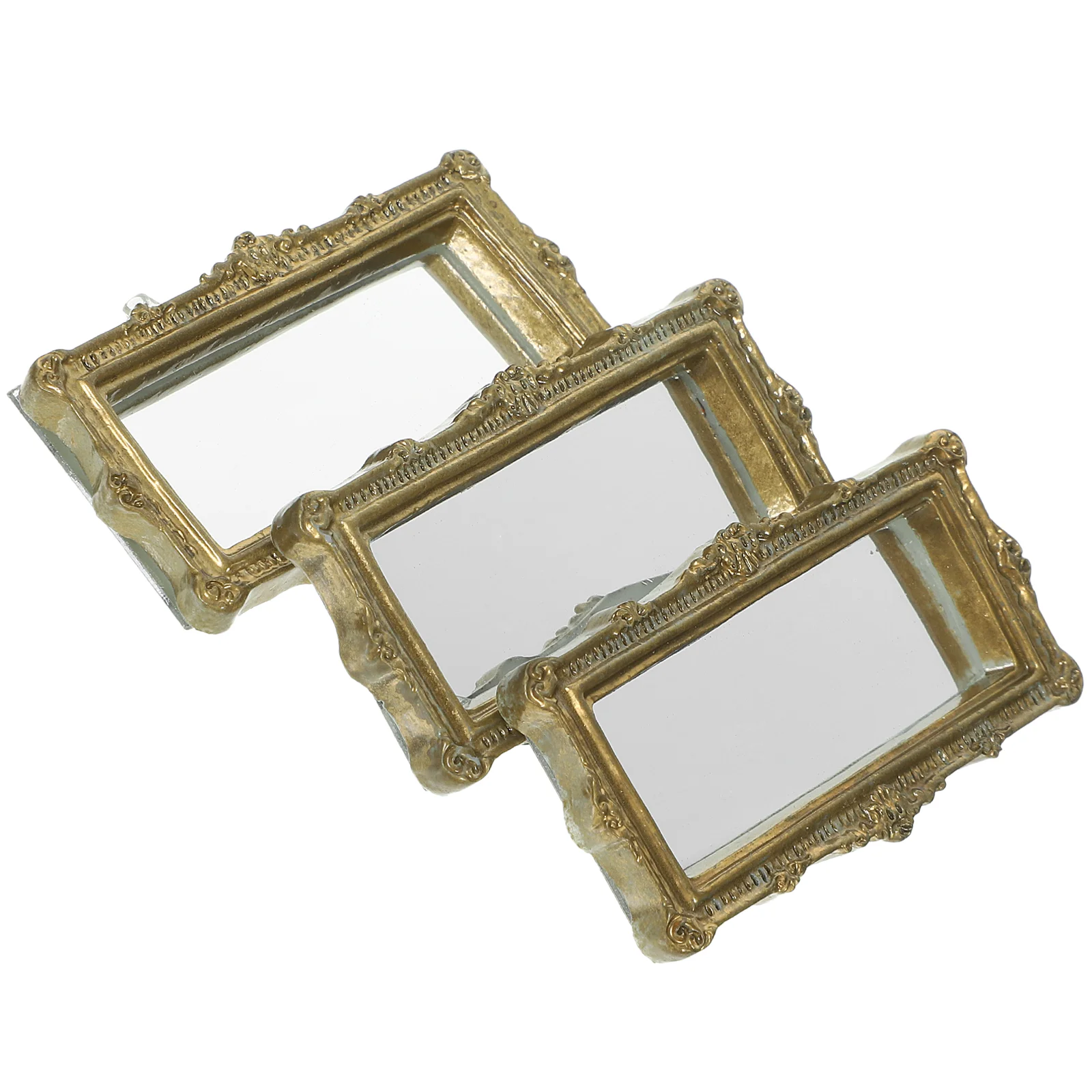 3Pcs Decorative Mini House Decoration Simulated Miniature Mirror Mini Mirror Decor accessory mini crafts
3Pcs Decorative Mini House Decoration Simulated Miniature Mirror Mini Mirror Decor accessory mini crafts