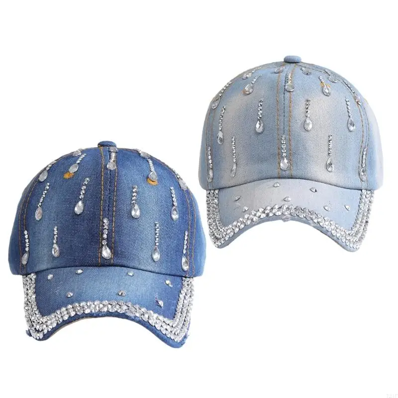 T21F Eye-Catching Baseball Caps Decorative Crystal Sports Hats for Outdoor Travel Photo Props Unique Baseball Hat
T21F Eye-Catching Baseball Caps Decorative Crystal Sports Hats for Outdoor Travel Photo Props Unique Baseball Hat