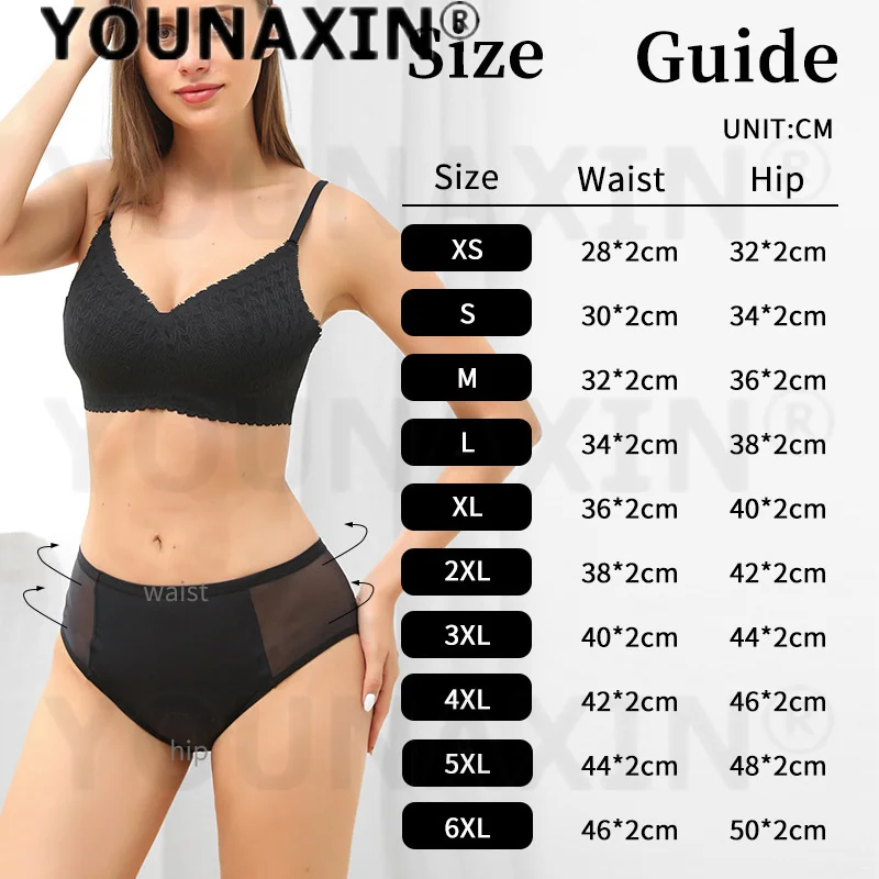 3 Pcs Big Size Sexy Women Physiological Briefs Black Color Menstrual Underwear Leak-proof Period Unides XS S M L XL 2XL 3XL 4XL
3 Pcs Big Size Sexy Women Physiological Briefs Black Color Menstrual Underwear Leak-proof Period Unides XS S M L XL 2XL 3XL 4XL