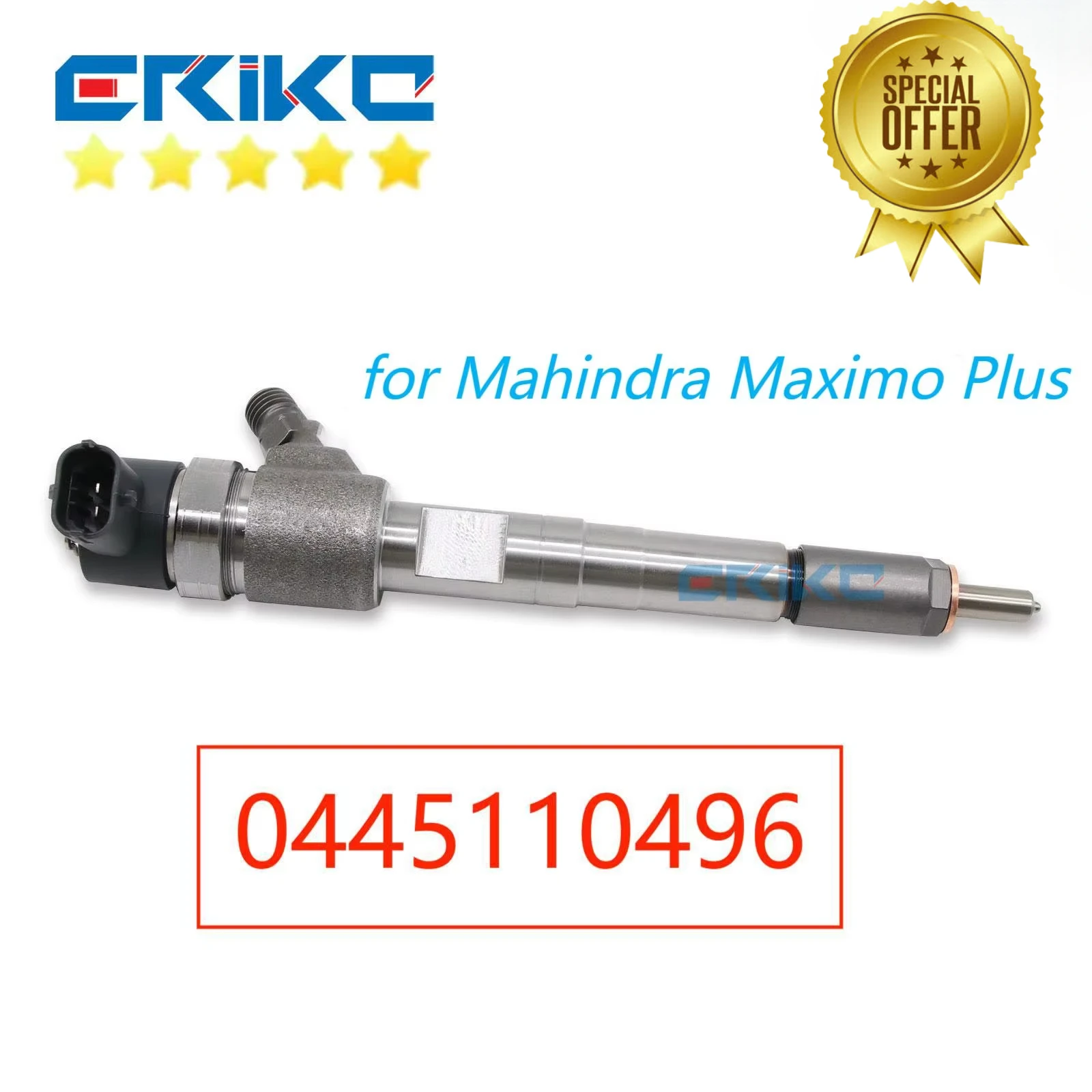 0445110496 Injector Sprayer 0 445 110 496 Common Rail Direct Injection 0445 110 496 Oil Fuel Injector for Mahindra Maximo Plus
0445110496 Injector Sprayer 0 445 110 496 Common Rail Direct Injection 0445 110 496 Oil Fuel Injector for Mahindra Maximo Plus