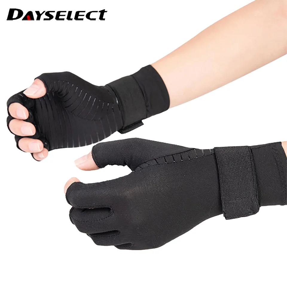 1Pair Pressure Half Finger Gloves Copper Fiber Knuckle Strap Silicone Non-Slip Outdoor Fishing Fitness Riding Gloves Men Women
1Pair Pressure Half Finger Gloves Copper Fiber Knuckle Strap Silicone Non-Slip Outdoor Fishing Fitness Riding Gloves Men Women