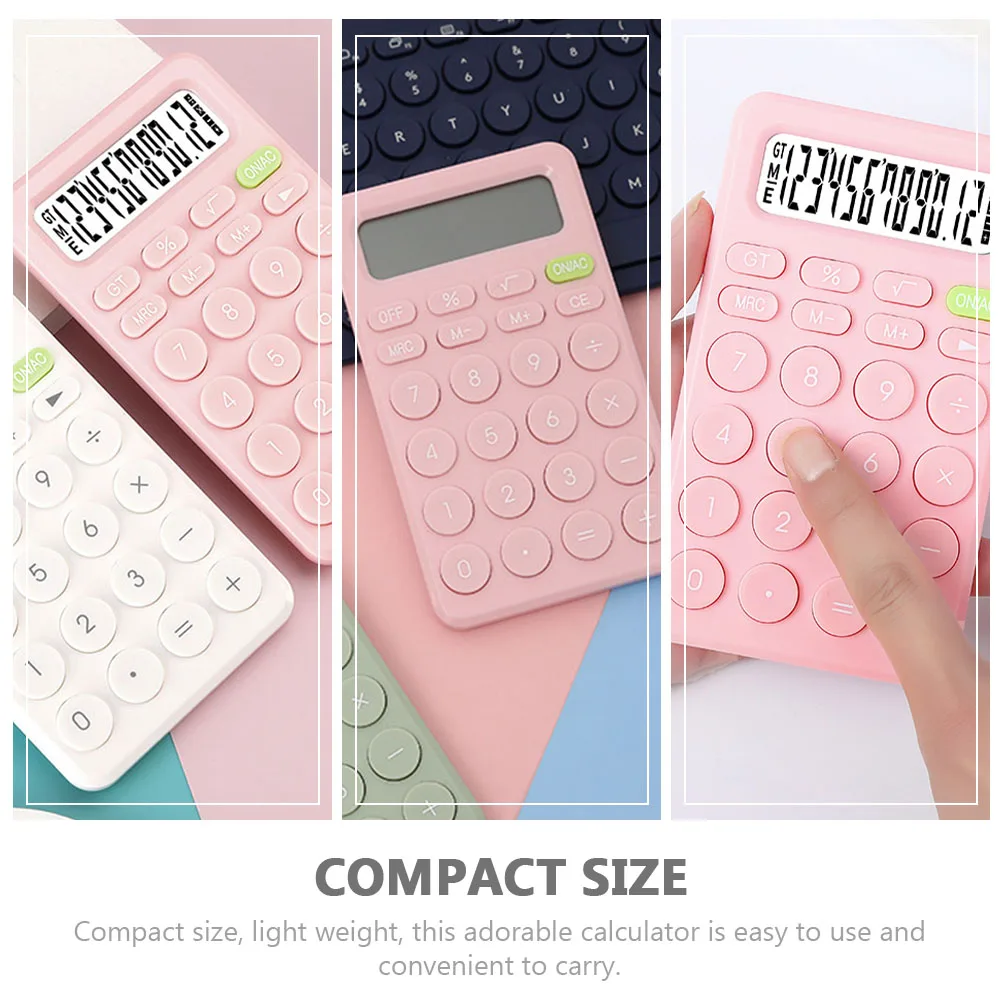 Adorable 8- Mini Calculator Portable Student Office Study Tool Non-Slip Buttons Compact Lightweight Plastic Kids
Adorable 8- Mini Calculator Portable Student Office Study Tool Non-Slip Buttons Compact Lightweight Plastic Kids