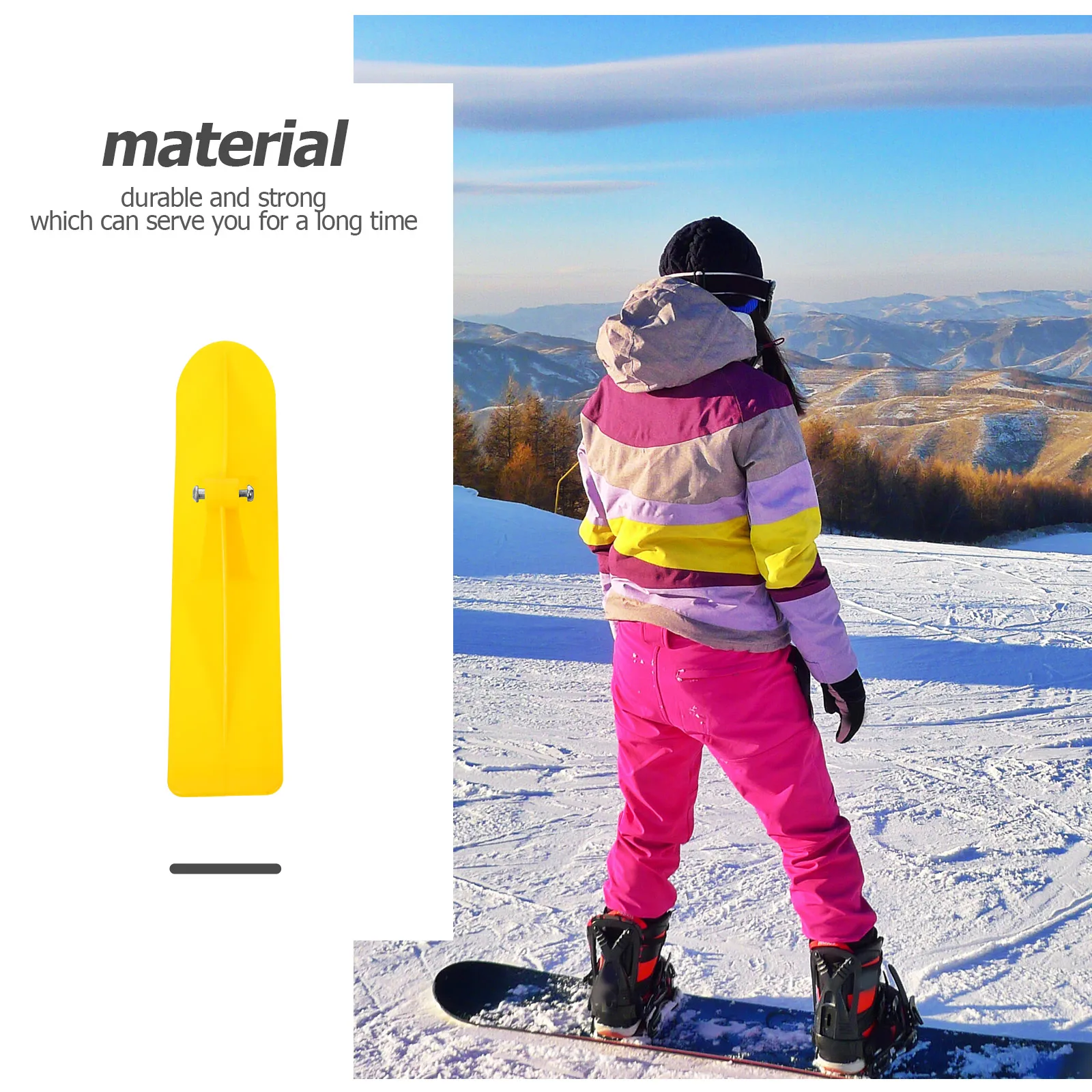 Scooter Sled Board 125mm Wheel Snow Scooter Ski Sled Kids Balance Bike Toy Durable Plastic Outdoor Fun Children Bikes
Scooter Sled Board 125mm Wheel Snow Scooter Ski Sled Kids Balance Bike Toy Durable Plastic Outdoor Fun Children Bikes